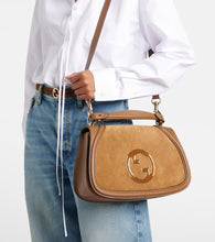 Gucci Blondie Medium suede tote bag