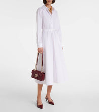 Gucci Cotton poplin midi dress