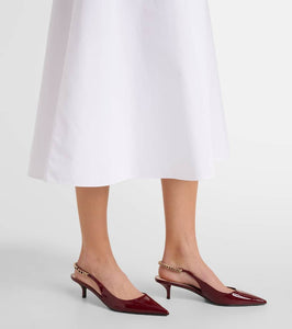 Gucci Cotton poplin midi dress