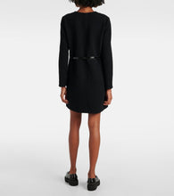 Gucci Damier wool-blend boucl√É¬© minidress