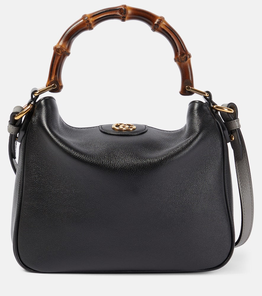 Gucci Diana Small leather shoulder bag. Shop Gucci Top-Handle Bags for women now.