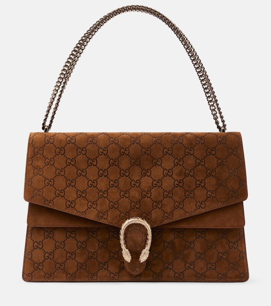 Gucci Dionysus Large suede shoulder bag. Shop Gucci Shoulder Bags for women now.