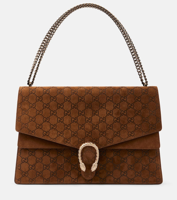 Gucci Dionysus Large suede shoulder bag. Shop Gucci Shoulder Bags for women now.
