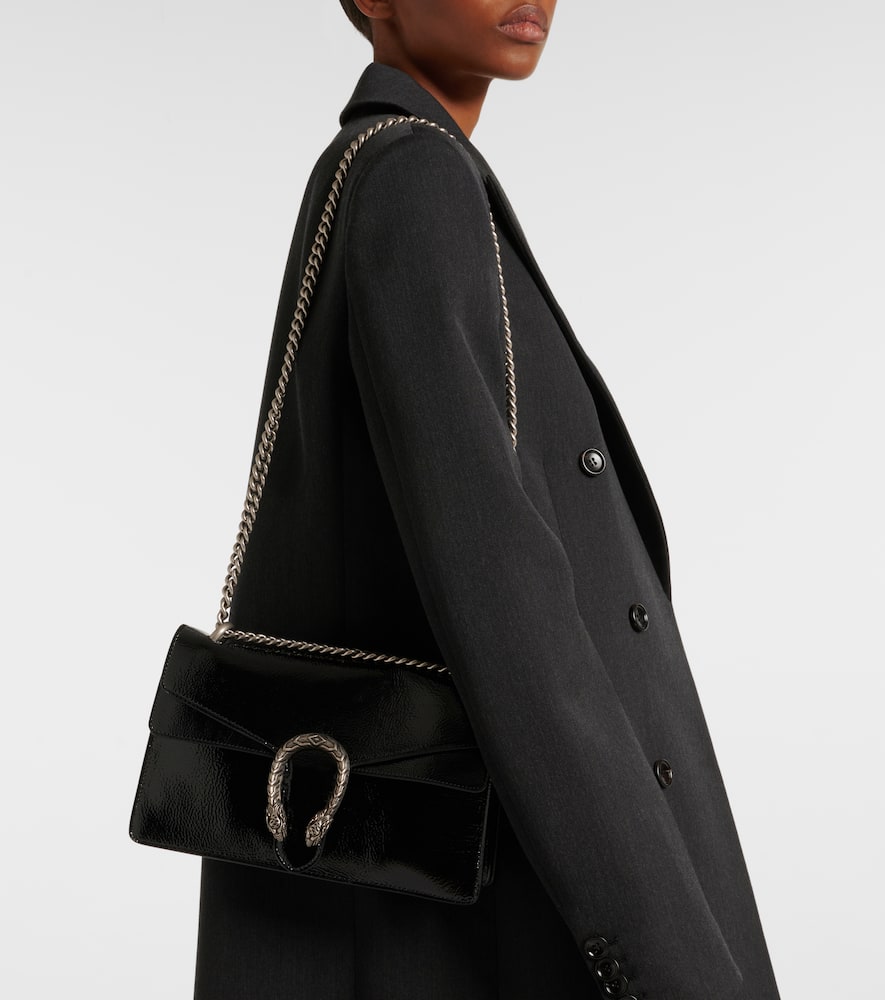 Gucci Dionysus Medium patent leather shoulder bag