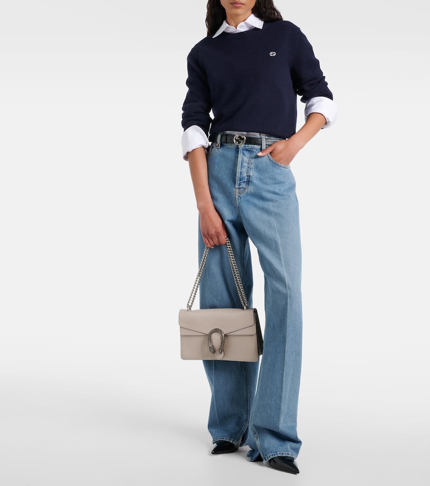 Gucci Dionysus Small patent leather shoulder bag