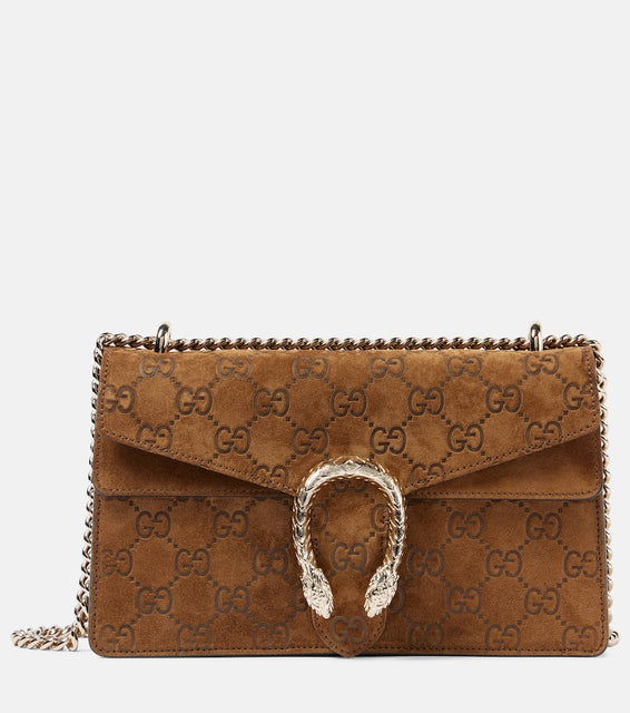Gucci Dionysus Small suede shoulder bag. Shop Gucci Crossbody Bags for women now.