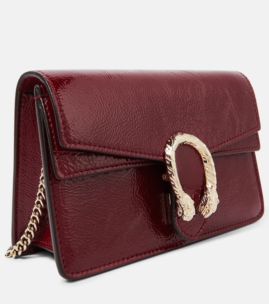 Gucci Dionysus Super Mini patent leather shoulder bag