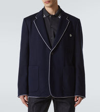 Gucci Double G cotton jersey blazer