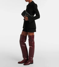 Gucci Double G leather crossbody bag