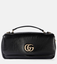 Gucci Double G leather crossbody bag. Shop Gucci Top-Handle Bags for women now.