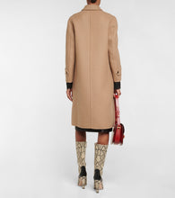 Gucci Double-faced wool and silk coat