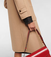 Gucci Double-faced wool and silk coat