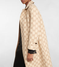 Gucci Double-faced wool and silk coat