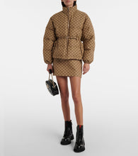 Gucci GG Canvas down jacket