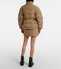 Gucci GG Canvas down jacket