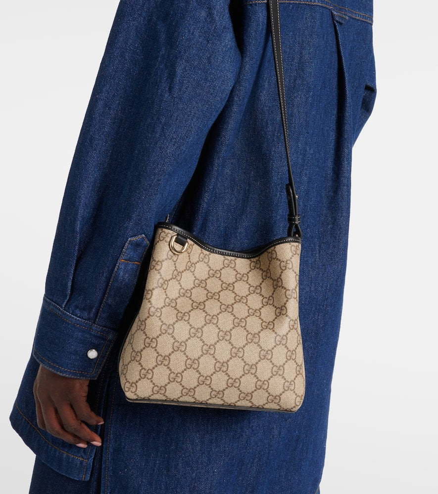 Gucci GG Emblem Mini coated canvas tote bag