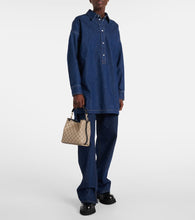 Gucci GG Emblem Mini coated canvas tote bag