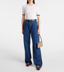 Gucci GG Emblem Super Mini shoulder bag