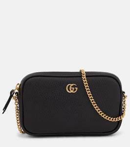 Gucci GG Marmont Mini leather shoulder bag. Shop Gucci Shoulder Bags for women now.