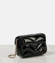 Gucci GG Marmont Mini patent leather shoulder bag