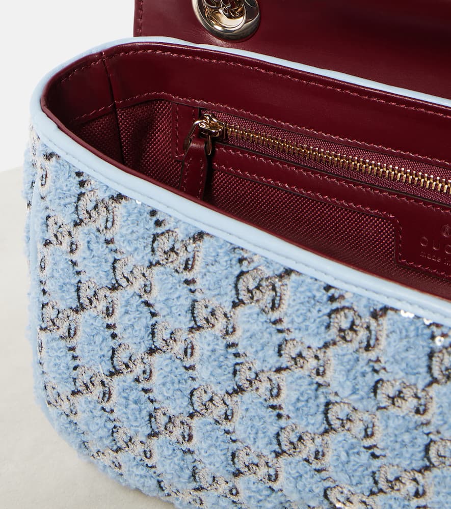 Gucci GG Marmont Small Bouclé shoulder bag