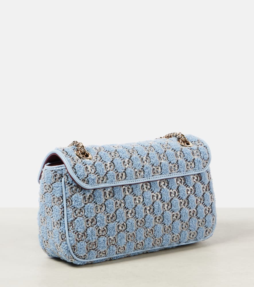 Gucci GG Marmont Small Bouclé shoulder bag