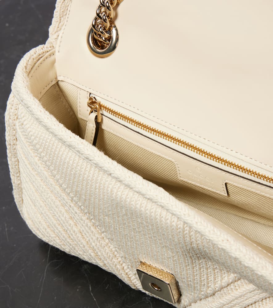 Gucci GG Marmont Small knitted shoulder bag