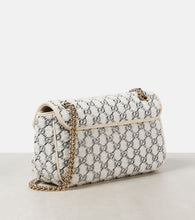 Gucci GG Marmont Small tweed shoulder bag