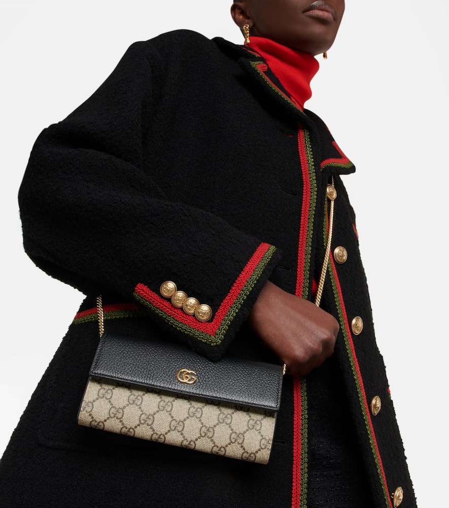Gucci GG Marmont leather clutch