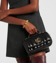 Gucci GG Milano Mini leather tote bag