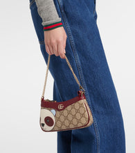 Gucci GG Mini panda-appliqu√É¬© shoulder bag