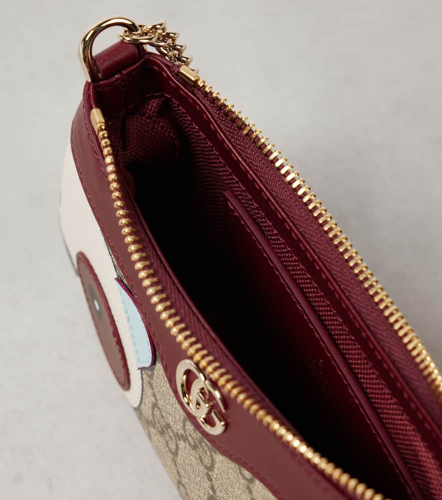 Gucci GG Mini panda-appliqu√É¬© shoulder bag