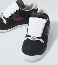 Gucci GG Screener canvas and leather sneakers