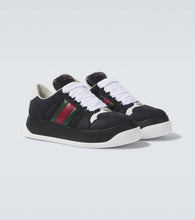 Gucci GG Screener canvas and leather sneakers