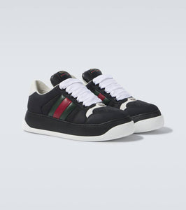 Gucci GG Screener canvas and leather sneakers