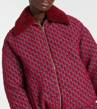 Gucci GG Shadow wool-blend boucl√É¬© bomber jacket