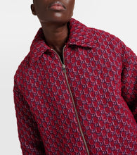 Gucci GG Shadow wool-blend boucl√É¬© bomber jacket