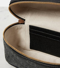 Gucci GG Super Mini debossed leather tote bag