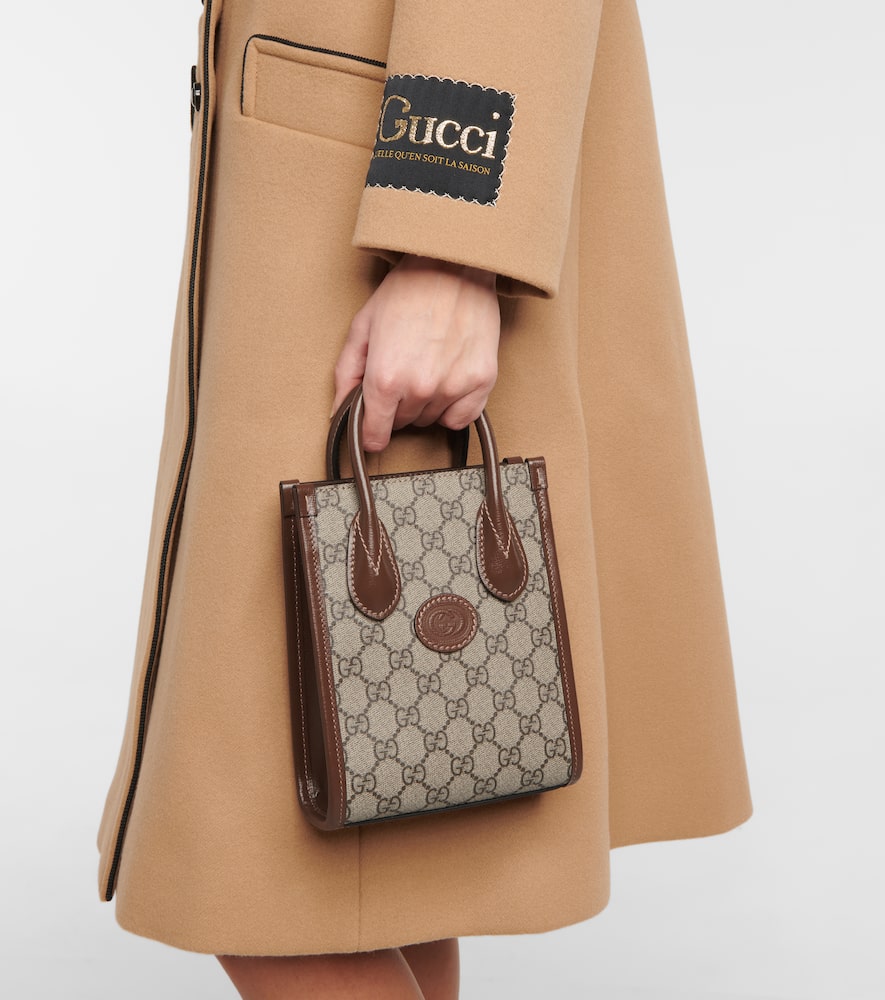 Gucci GG Supreme Mini canvas tote