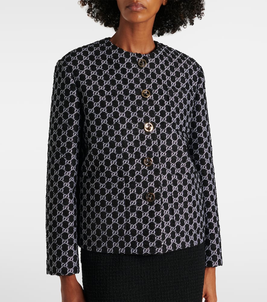 Gucci GG boucl√É¬© jacket