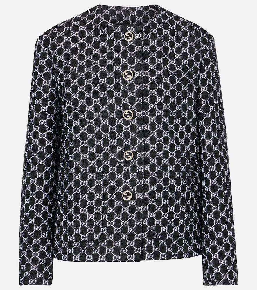 Gucci GG boucl√É¬© jacket