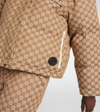 Gucci GG canvas puffer down jacket