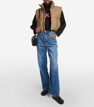 Gucci GG canvas puffer vest