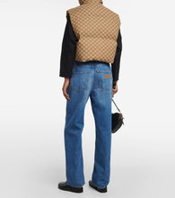 Gucci GG canvas puffer vest