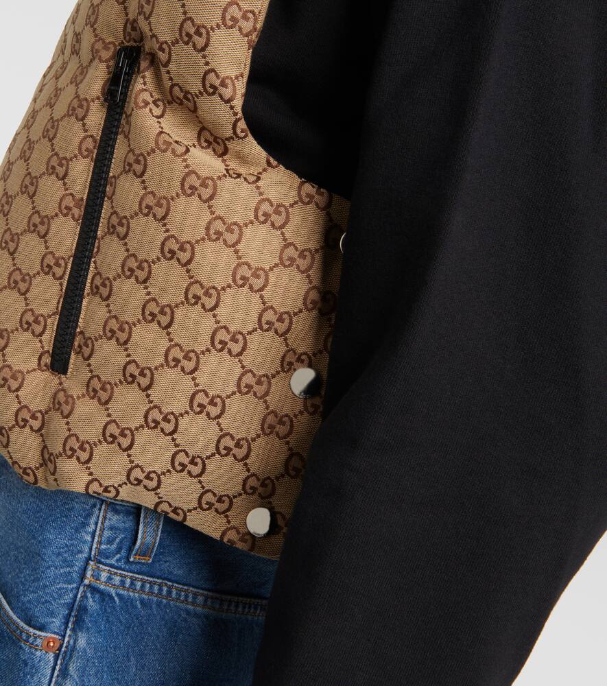 Gucci GG canvas puffer vest