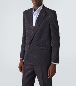 Gucci GG cotton-blend blazer