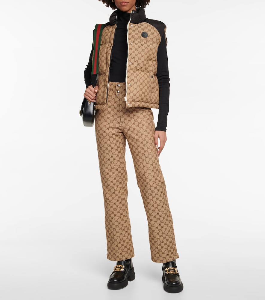 Gucci GG cotton canvas down vest