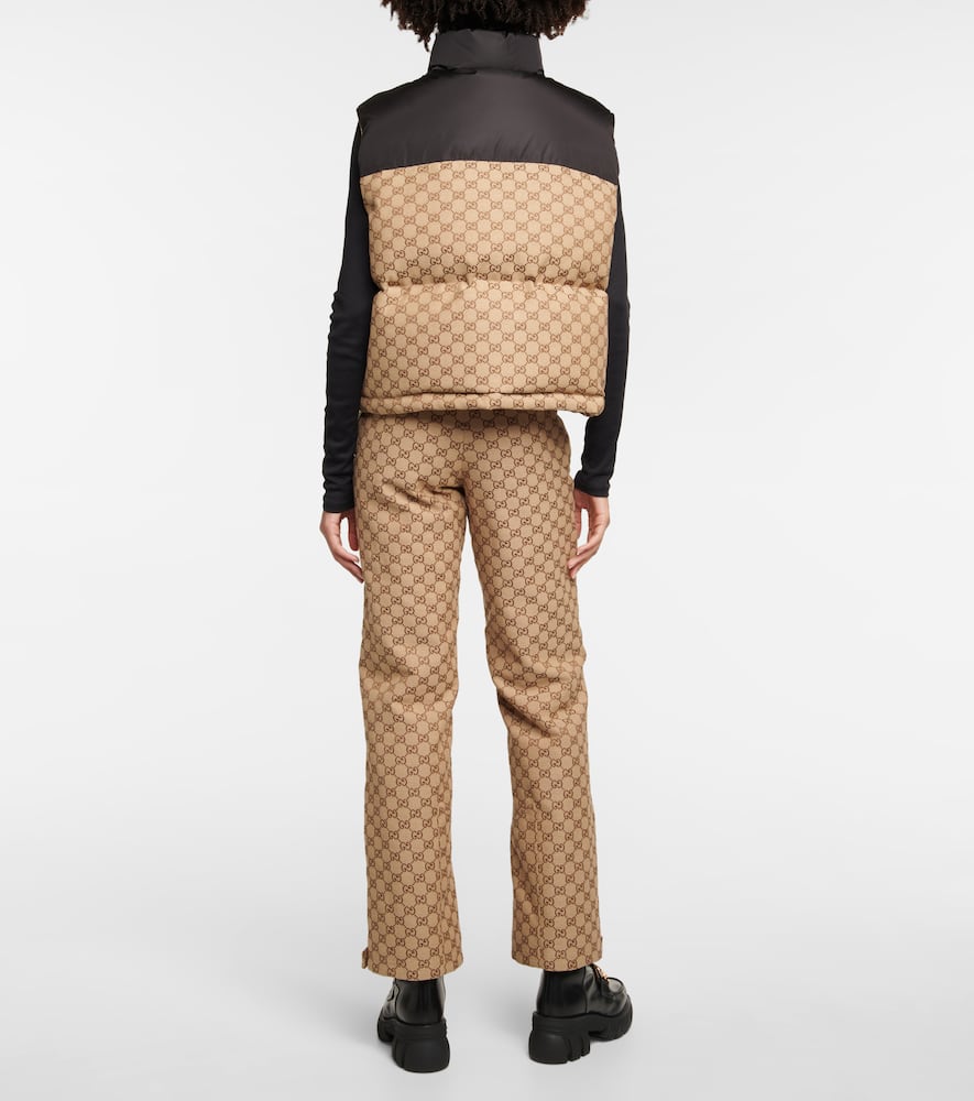Gucci GG cotton canvas down vest