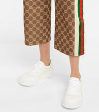 Gucci GG embossed leather sneakers