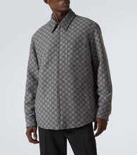 Gucci GG flannel overshirt